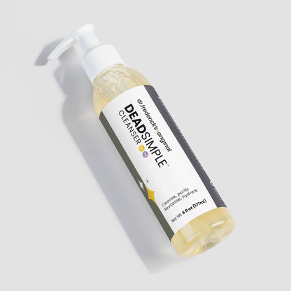 DeadSimple™ 3-Step Skincare System - Cleanser, Moisturizer & Retinol Renew Facial Care Fast Bundle 